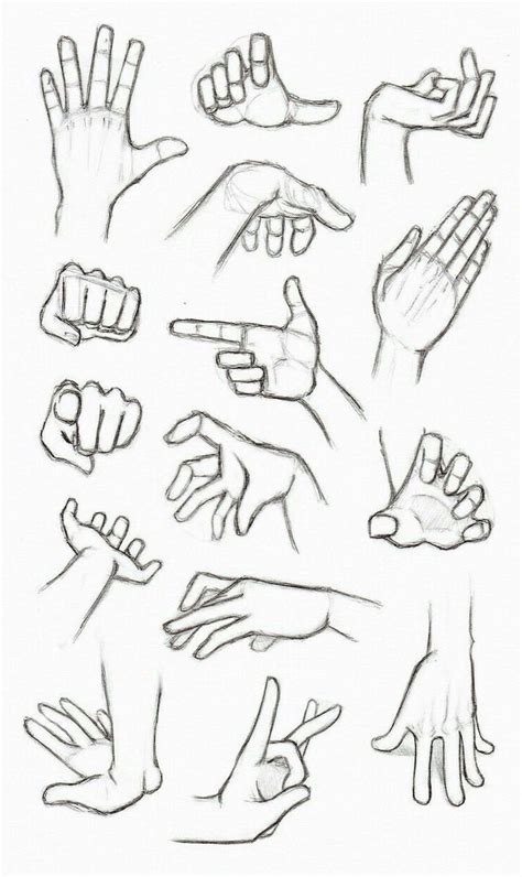 How To Draw Anime Hands Step By Step Easy Male And Female Anime Hand