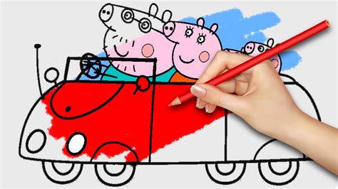 New Peppa Pig Coloring Pages For Kids Coloring Games Part 24