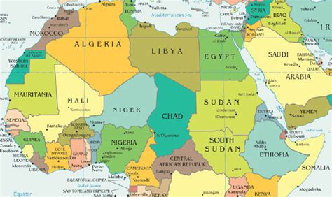 How To Memorize Map Of Africa States Of America Map
