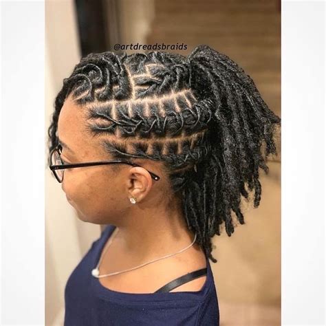 Pin By Mee Andrea On Dred Styles Natural Hair Styles Dreads Styles