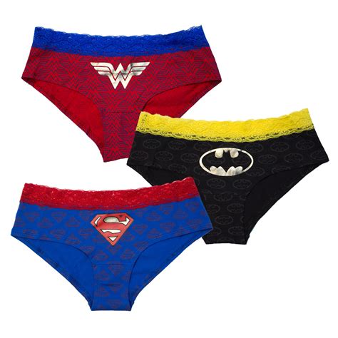 Dc Comics Superhero 3 Pack Panty Set