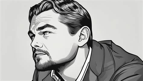 Leonardo Dicaprio Coloring Pages 13 Free Printable Sheets