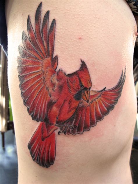 Https://techalive.net/tattoo/cardinal Flying Tattoo Designs