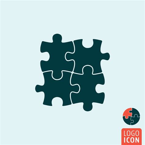 Puzzle Icon Isolated 557302 Vector Art At Vecteezy
