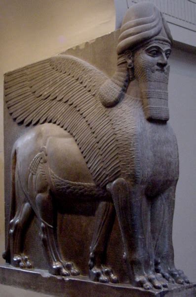 Human Headed Winged Lion From Nimrud