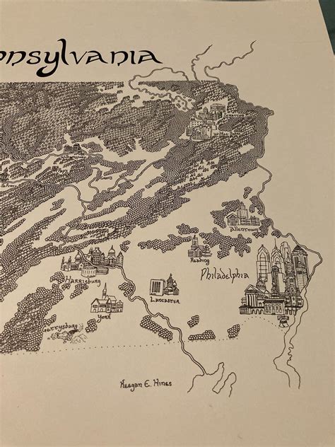 Hand Drawn Fantasy World Maps