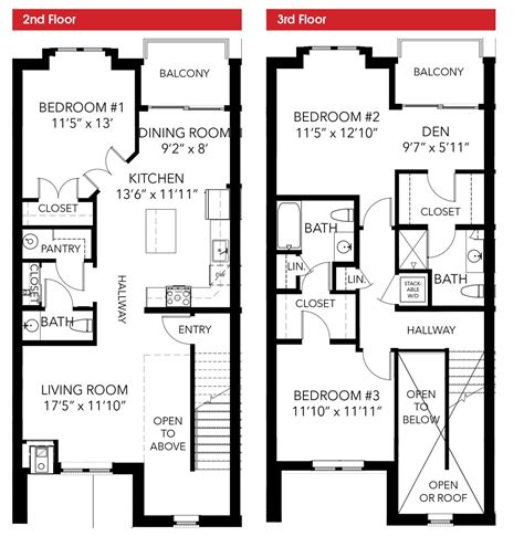 Floor Plans Of Corner Park Apartments In West Chester Pa Town House