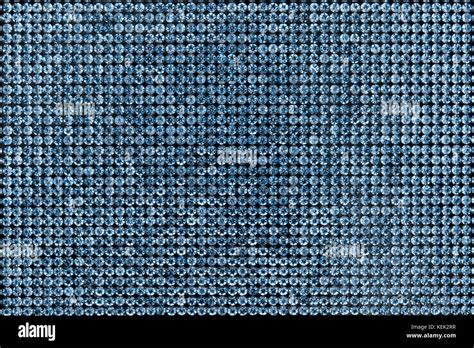 Canvas Of Blue Rhinestones Background Stock Photo Alamy