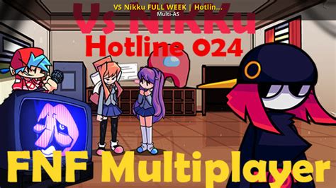 Vs Nikku Full Week Hotline 024 Fnf Multiplayer Friday Night Funkin