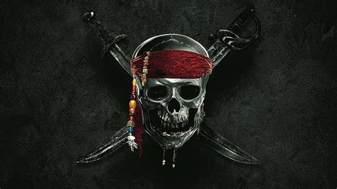 Teschio Di Jack Sparrow Logo Dei Pirati Dei Caraibi Sfondo HD Pxfuel