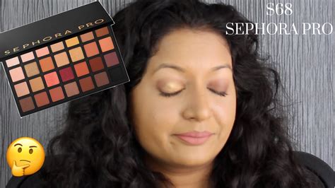 Sephora Collection Sephora Pro Warm Palette Review Youtube