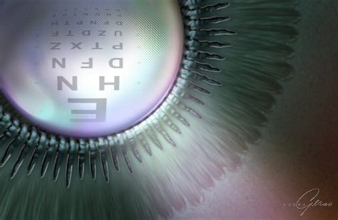 Eye Chart Through Eye Geras Healthcare Productions