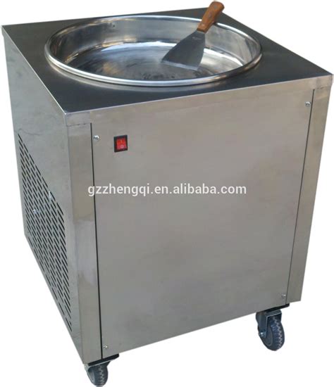 As for when the product will arrive your country, it relies on your shipment method. Factory Price Fry Ice Cream Machine / Flat Pan Fried Ice ...