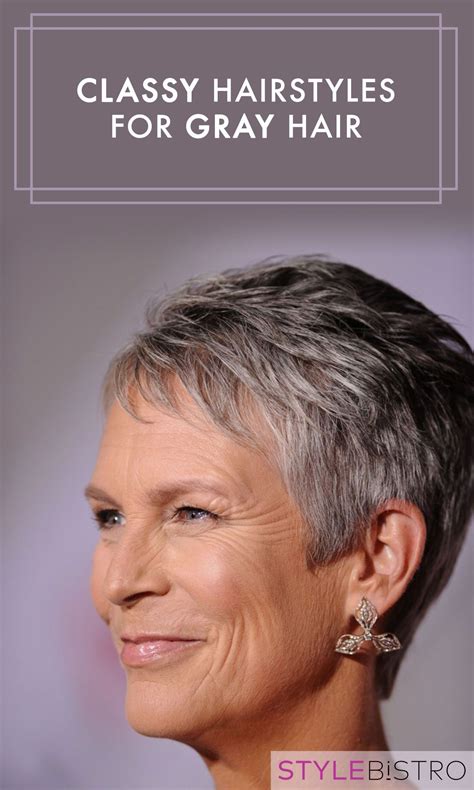 14 Spectacular Short Hairstyles For Women With Gray Hair