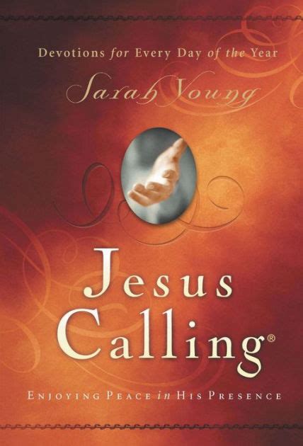 Jesus Calling Enjoying Peace In His Presence By Sarah Young Hardcover
