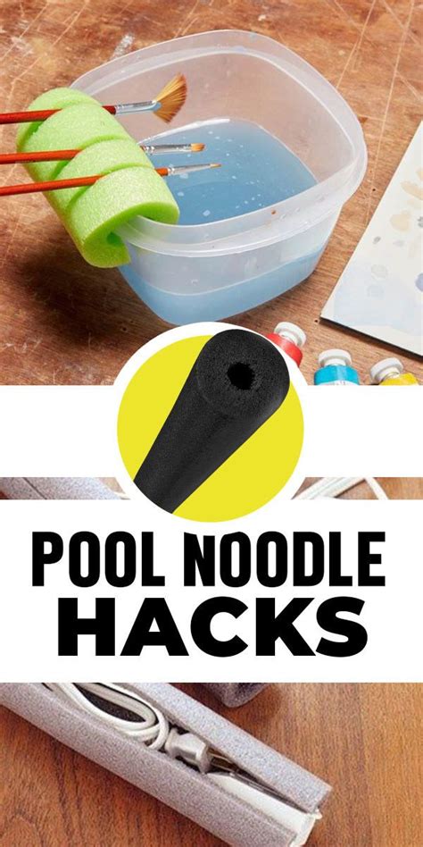 Super Useful Things That You Can Do With A Pool Noodle Diy Spring Hot Sex Picture