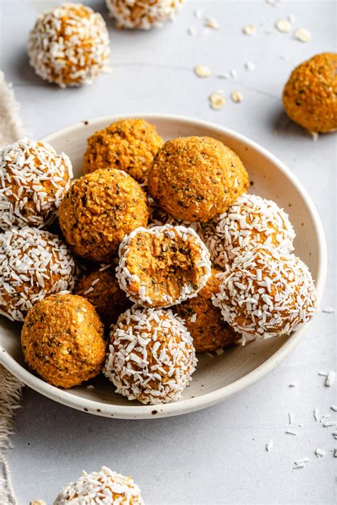 Carrot Cake Energy Bites All The Healthy Things