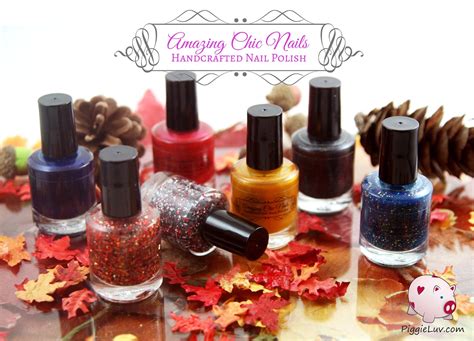 Piggieluv Amazing Chic Nails Autumn Collection