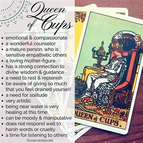 Queen Of Cups Tarot Card Meanings Artofit