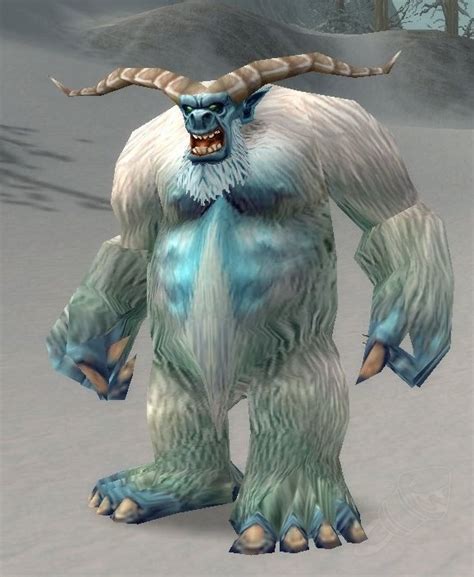 Giant Yeti Npc Classic World Of Warcraft