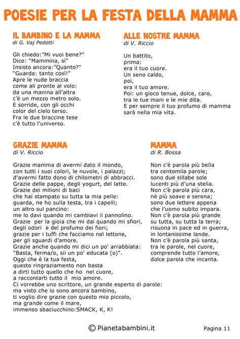 Poesie Per La Festa Della Mamma Per Bambini Pianetabambini It