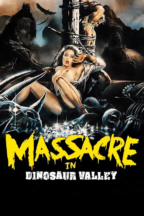 massacre in dinosaur valley 1985 posters — the movie database tmdb