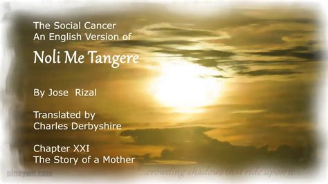 Noli Me Tangere Chapter 21 The Story Of A Mother English