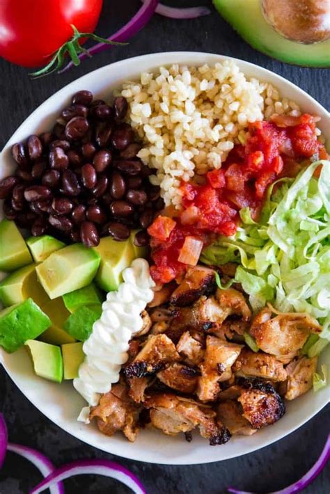 Chipotle Chicken Bowl Recipe Video Simply Home Cooked