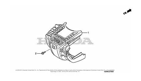 Honda FG110 A ROTOTILLER, USA, VIN# FAAA-1000001 TO FAAA-1199999 Parts