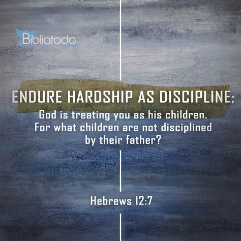Endure Hardship As Discipline God Is Treating You As Christian Pictures