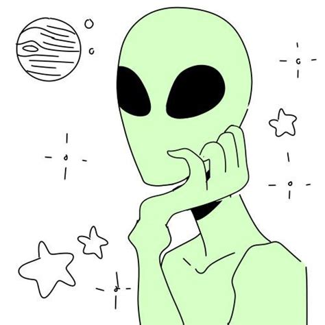 Alien 7 Alien Aesthetic Alien Drawings Space Drawings