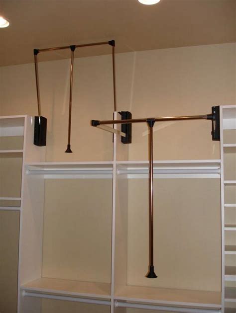 Do you assume closet hanging rod ideas appears to be like nice? Closet Rod Hangers Upgrade Closet Space And Keep Clothes ...