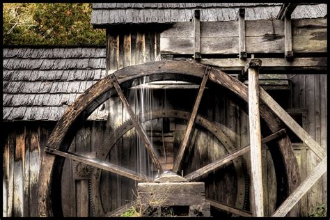 Water Wheel Water Wheel Mabry Mill Meadows Of Dan Blue Flickr