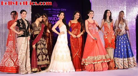 Sonakshi Sinha At India Bridal Fashion Week In Red Saree South Gallari