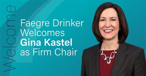 Faegre Drinker Welcomes Gina Kastel As Chair Elects New Board Members