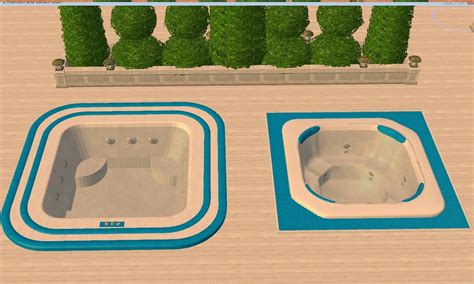 Mod The Sims Patio Jacuzzi Hot Tub Sims Mods The Sims 4 Pc Sims 4