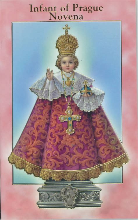 Infant Of Prague Novena Prayer Book With Prayers 12 2432 107 Is 375 X