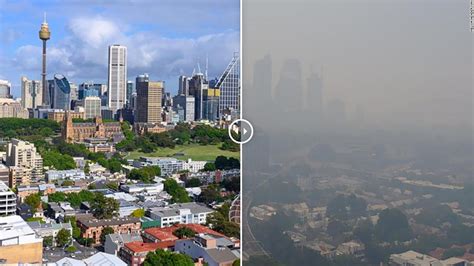 Sydney Smoke Before And After Photos Show Impact Of Bushfire On
