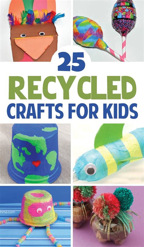 25 Recycled Crafts For Kids A Night Owl Blog