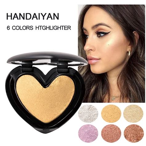 Buy Handaiyan Heart High Lighter Gold Highlighter