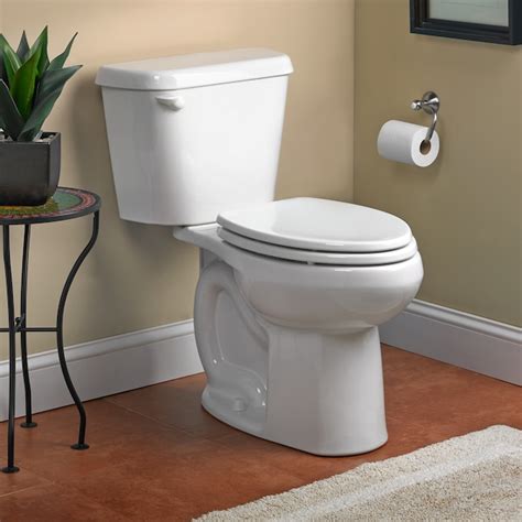 American Standard Colony White Elongated Standard Height 2 Piece Toilet