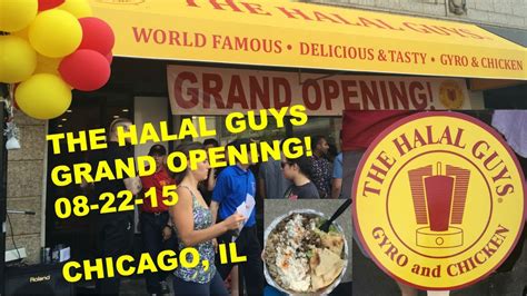 Korean in her 80s tries the halal guys for the first time. THE HALAL GUYS CHICAGO GRAND OPENING!!! | VLOG |08-22-15 ...