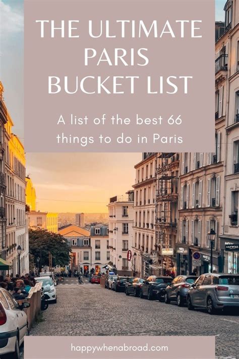The Ultimate Paris Bucket List 66 Things To Do In Paris