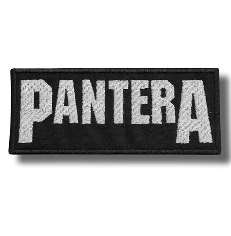 Pantera Embroidered Patch 13x5 Cm Patch