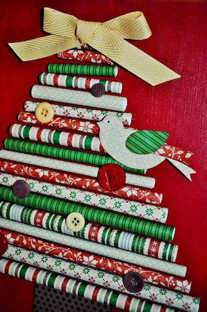 Dcwv Diary Rolled Paper Christmas Tree Decoration Christmas Cubicle