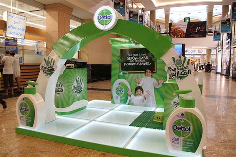 Dettol Activations On Behance Event Booth Design Exhibition Stand