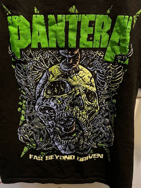 Pantera Far Beyond Driven Heavy Metal Band T Shirt Me Gem