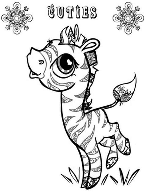 Cuties Coloring Pages Free Printable Cuties Coloring Pages