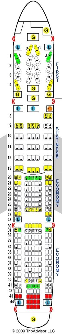 Seatguru Seat Map American Airlines Boeing 777 200 777 American