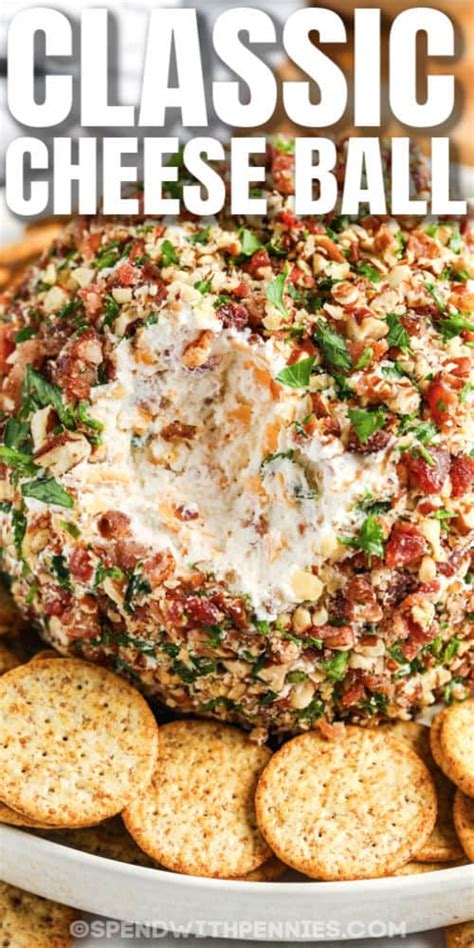 Perfect Classic Cheese Ball Recipe Spend With Pennies